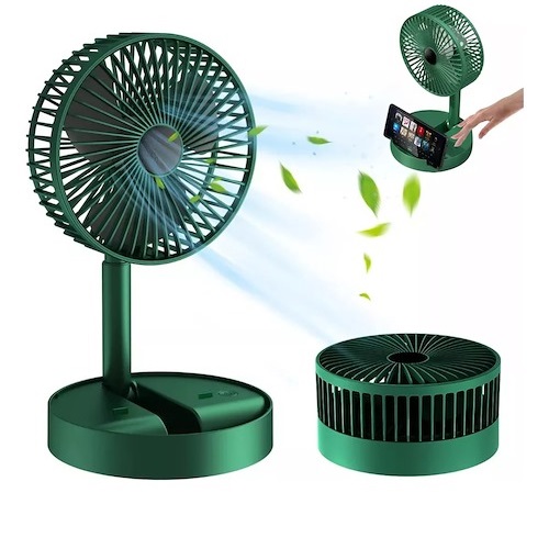 Ventilador Recargable Soporte Celu Ks2102