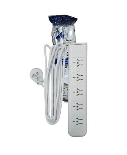 PROLONGADOR ZAPATILLA 5 BOCAS 1,5M